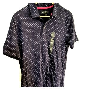 Banana Republic pattern polo NWT